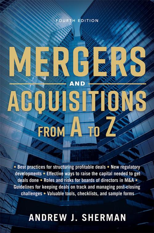 Cover of the book Mergers and Acquisitions from A to Z by Thomas Nelson, AMACOM