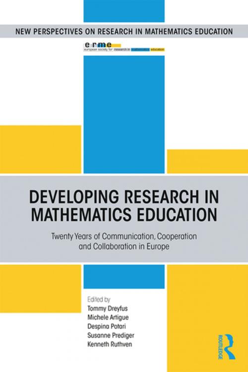 Cover of the book Developing Research in Mathematics Education by , Taylor and Francis