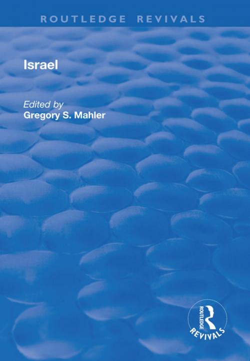 Cover of the book Israel by , Taylor and Francis