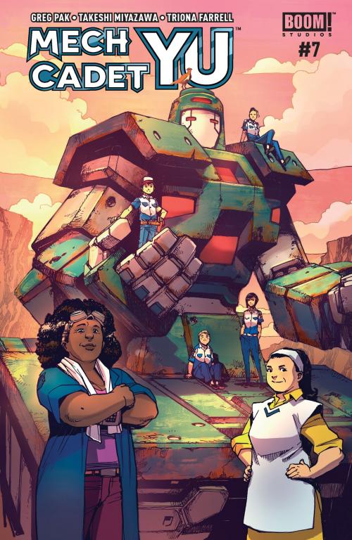 Cover of the book Mech Cadet Yu #7 by Greg Pak, Triona Farrell, BOOM! Studios