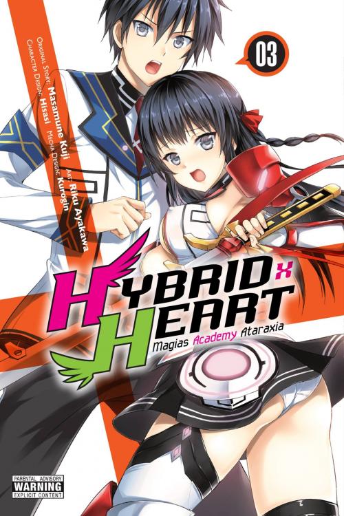 Cover of the book Hybrid x Heart Magias Academy Ataraxia, Vol. 3 (manga) by Riku Ayakawa, Masamune Kuji, Yen Press