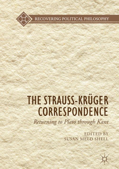 Cover of the book The Strauss-Krüger Correspondence by , Springer International Publishing