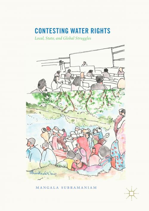Cover of the book Contesting Water Rights by Mangala Subramaniam, Springer International Publishing
