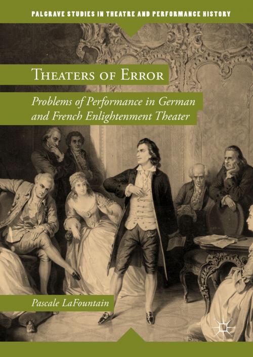 Cover of the book Theaters of Error by Pascale LaFountain, Springer International Publishing