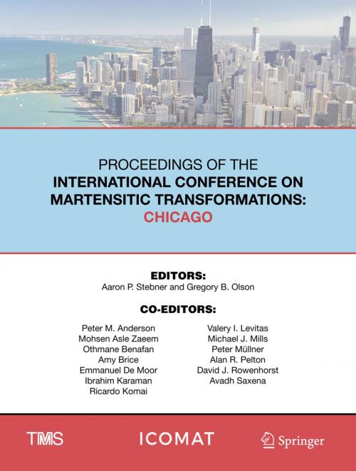 Cover of the book Proceedings of the International Conference on Martensitic Transformations: Chicago by , Springer International Publishing