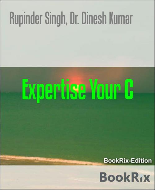 Cover of the book Expertise Your C by Rupinder Singh, Dr. Dinesh Kumar, BookRix