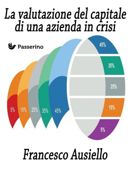 Cover of the book La valutazione del capitale di una azienda in crisi by Francesco Ausiello, Passerino