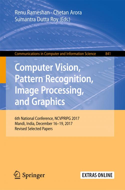 Cover of the book Computer Vision, Pattern Recognition, Image Processing, and Graphics by , Springer Singapore