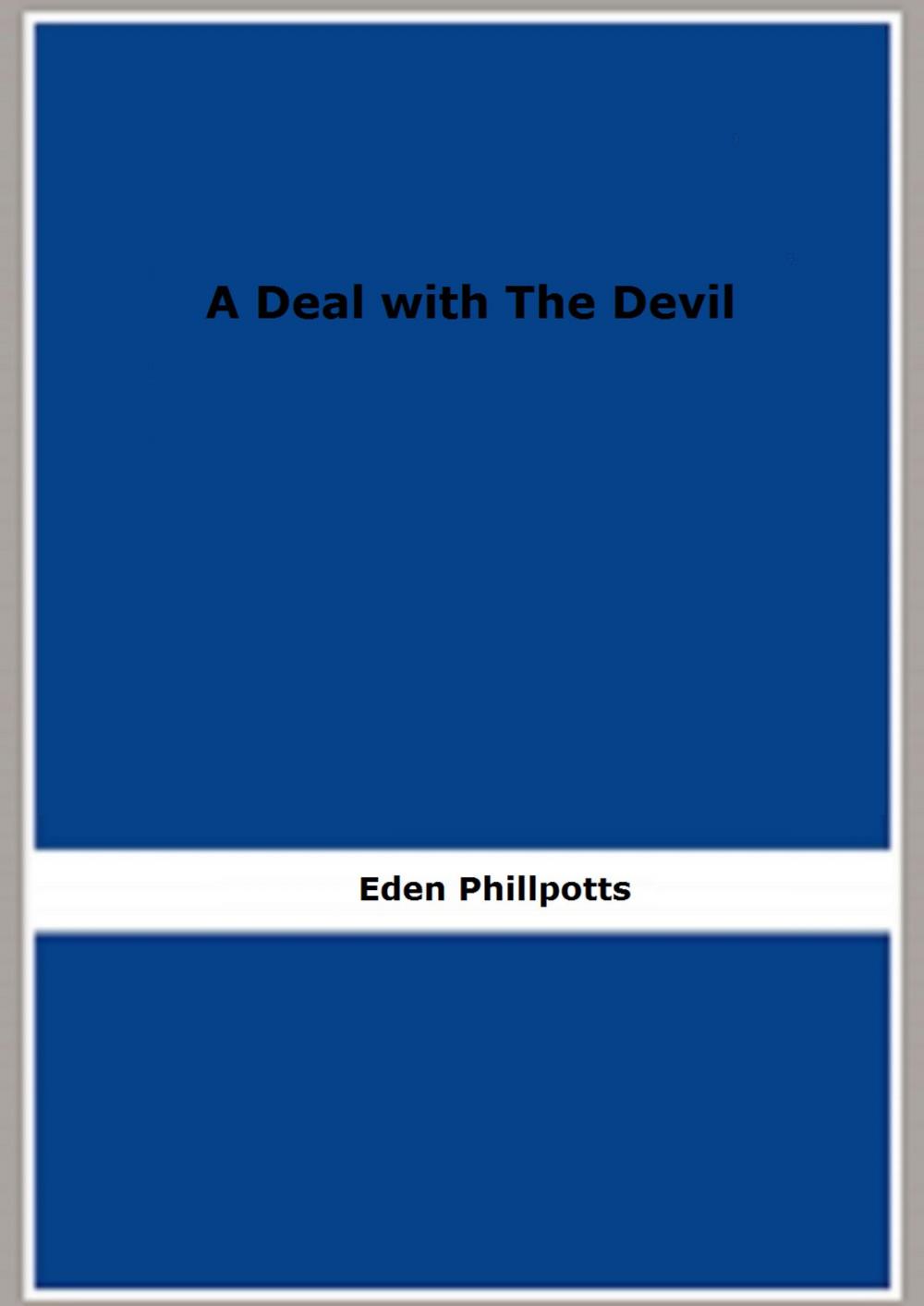 Big bigCover of A Deal with The Devil (1895)