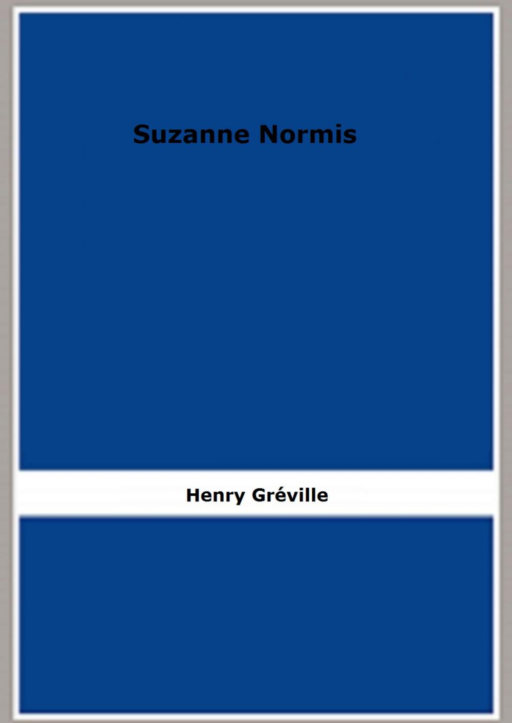 Big bigCover of Suzanne Normis
