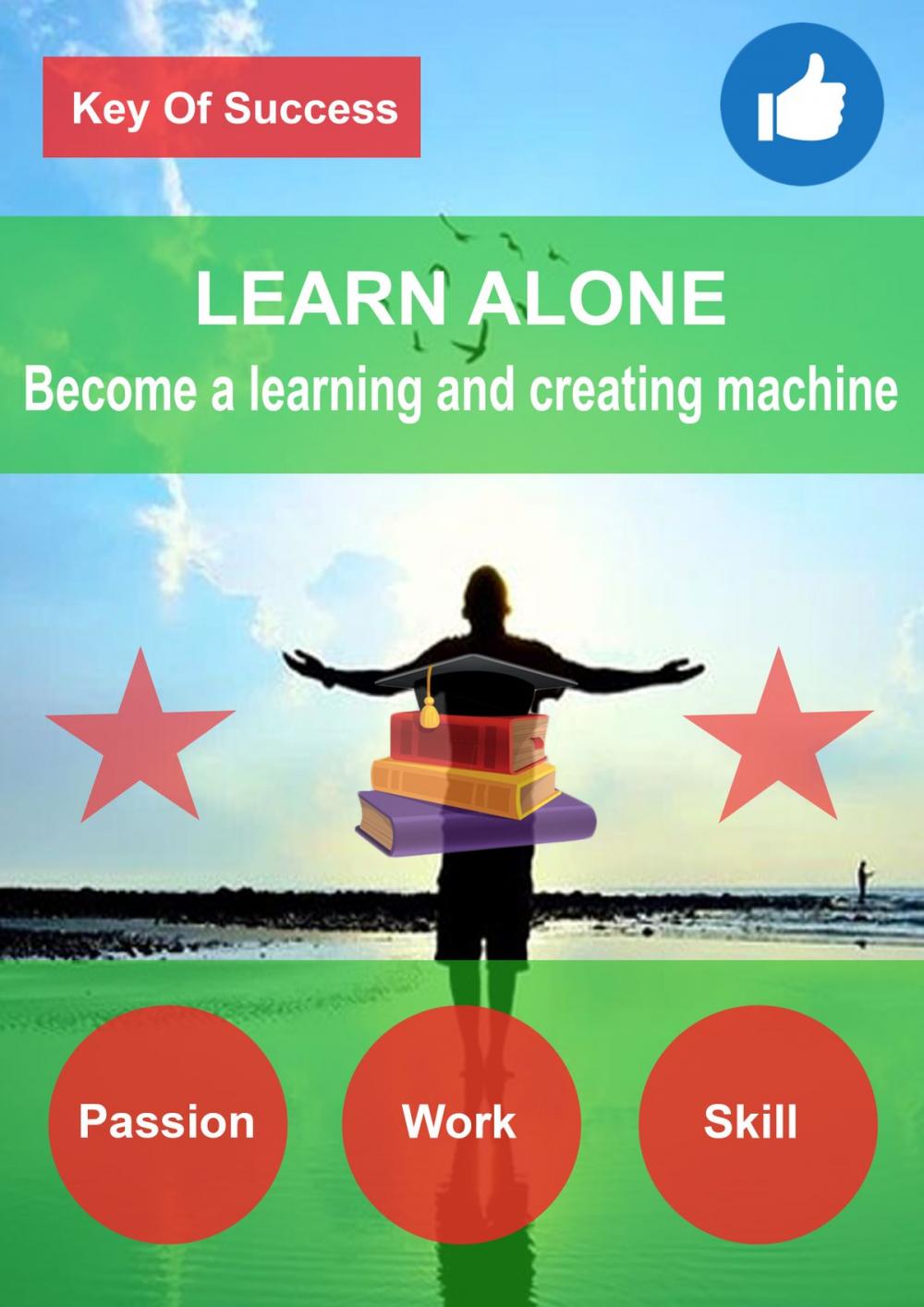 Big bigCover of Learn alone and become a learning and creating machine