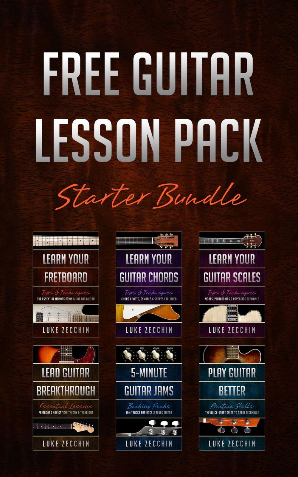 Big bigCover of Free Guitar Lesson Pack