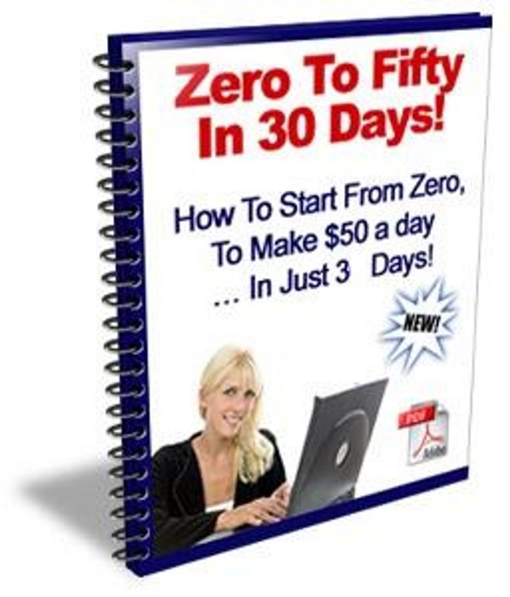 Big bigCover of Zero To Fifty In 3 Days!