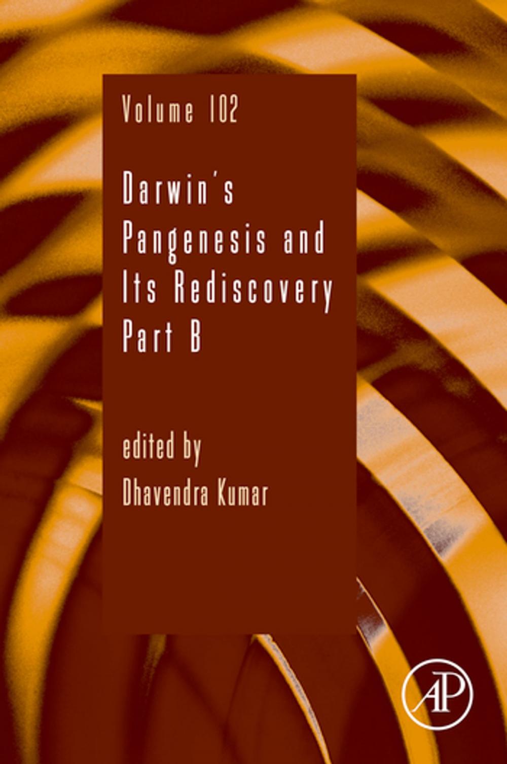 Big bigCover of Darwin’s Pangenesis and Its Rediscovery Part B