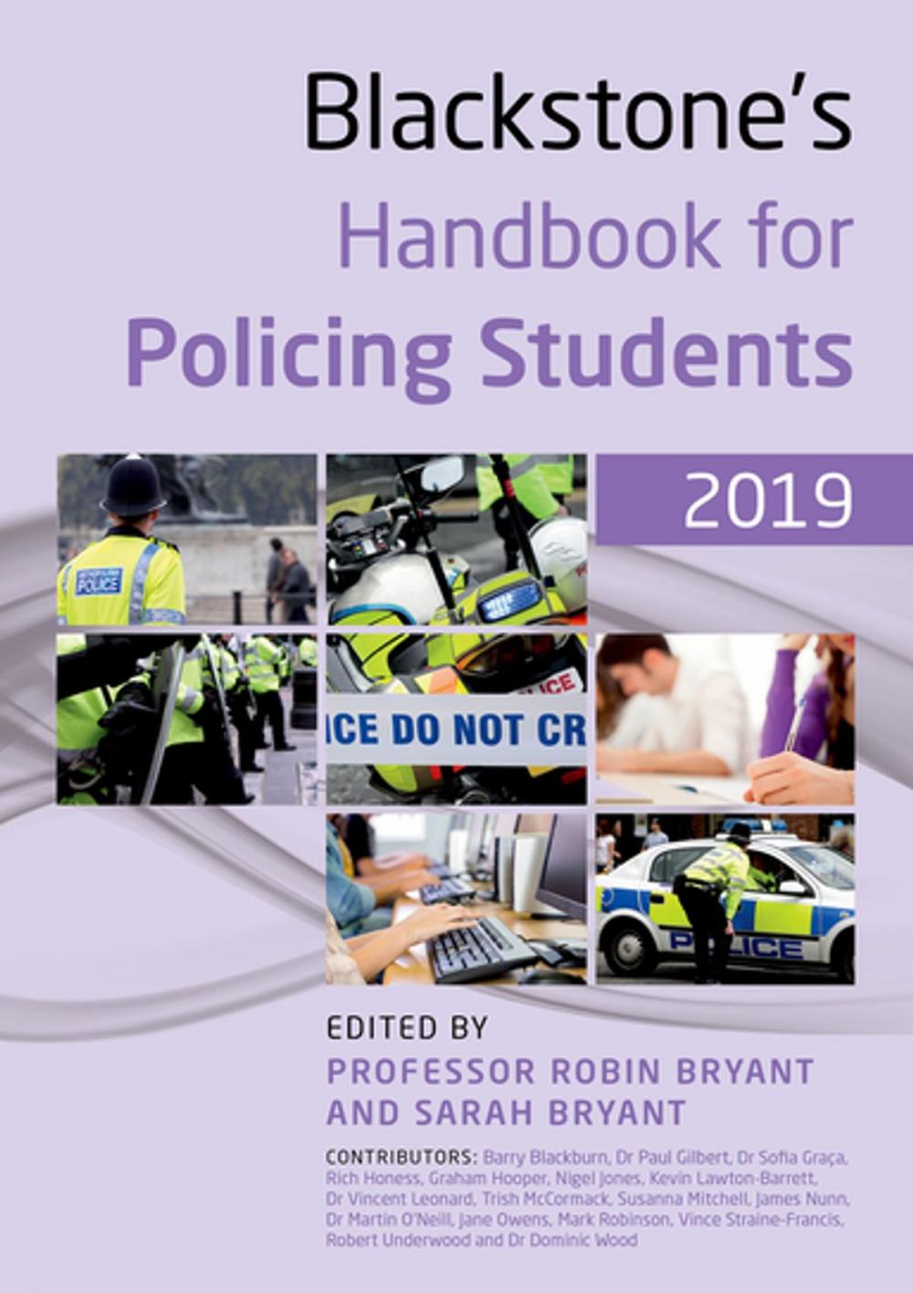 Big bigCover of Blackstone's Handbook for Policing Students 2019