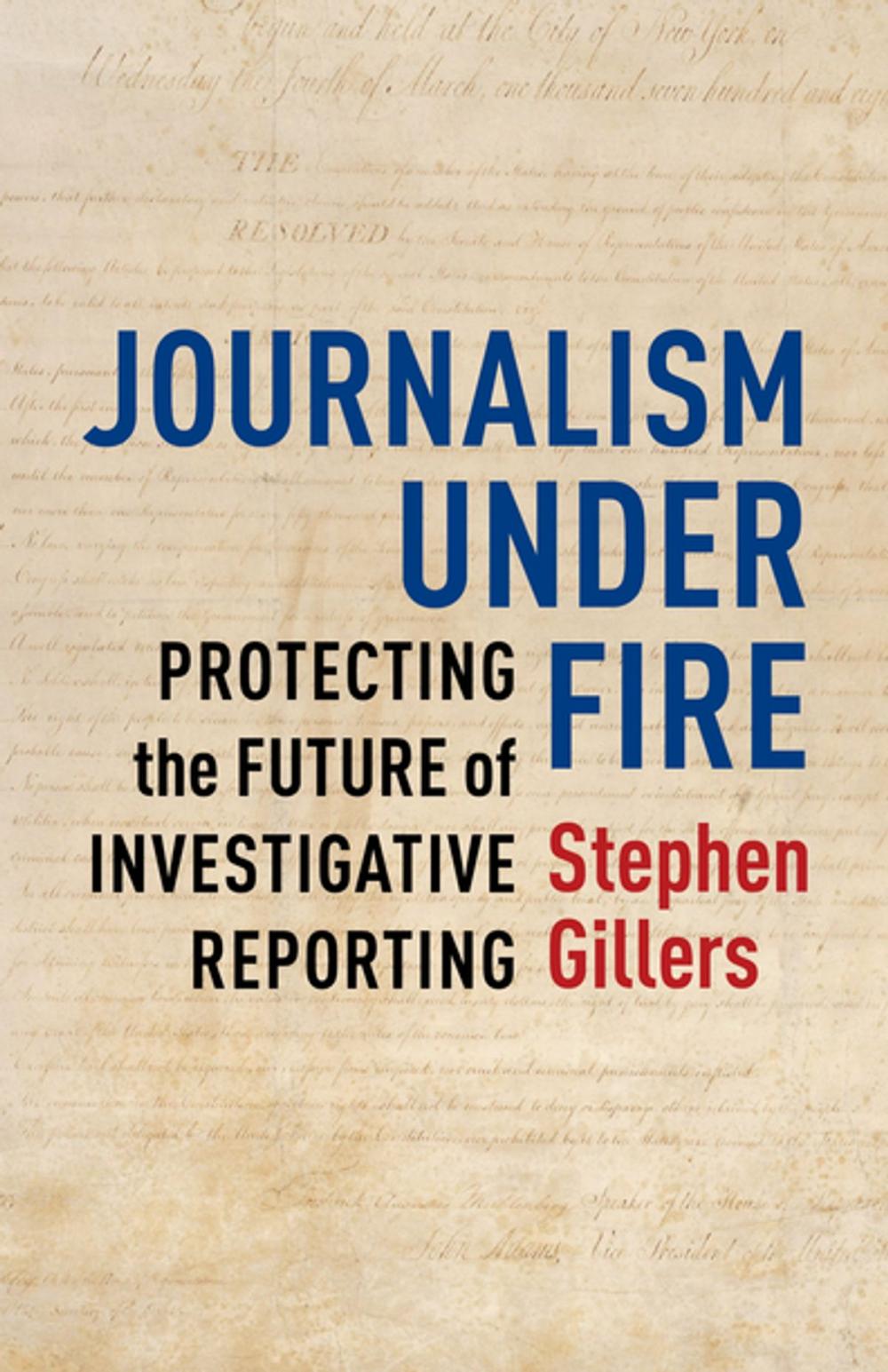 Big bigCover of Journalism Under Fire