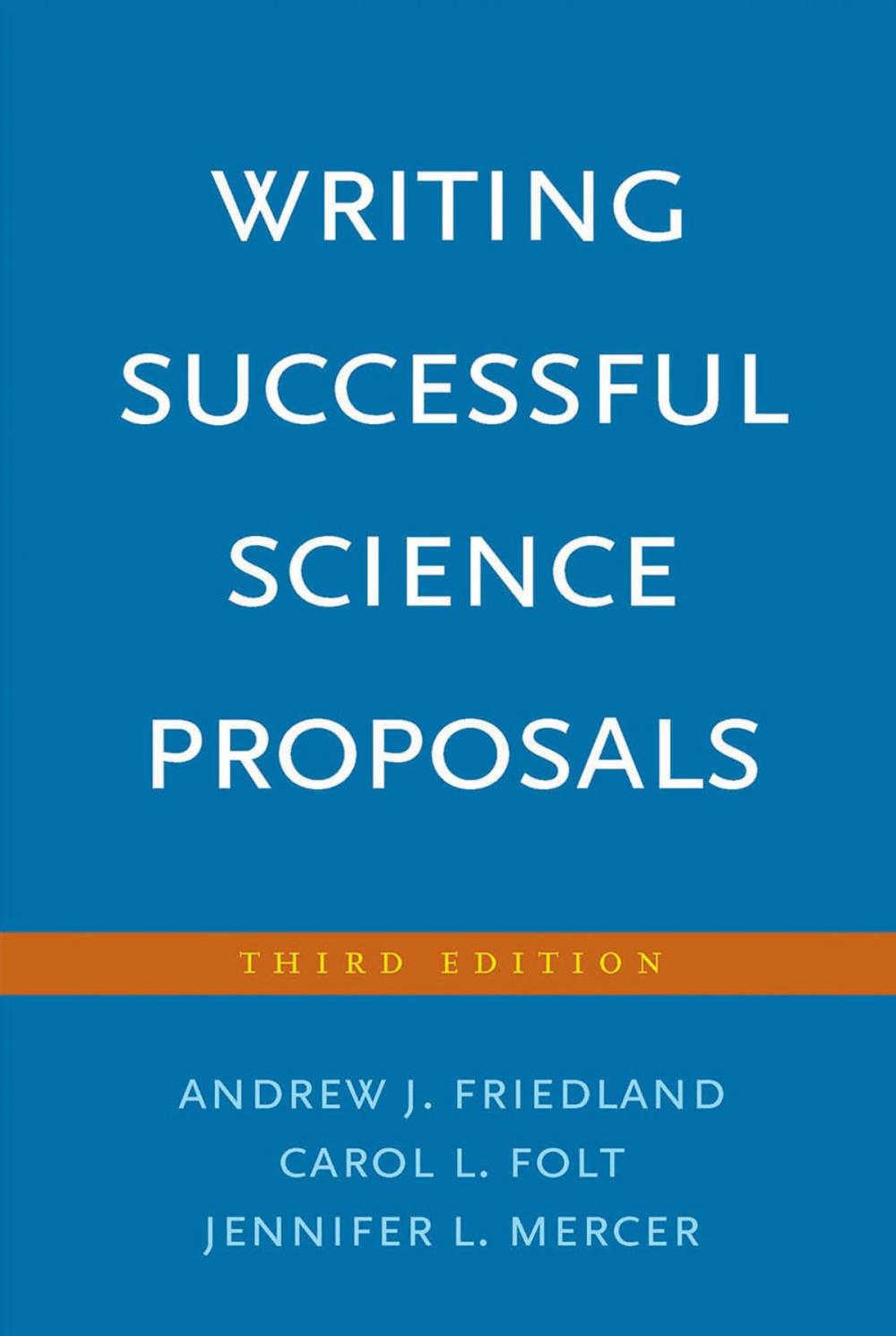 Big bigCover of Writing Successful Science Proposals