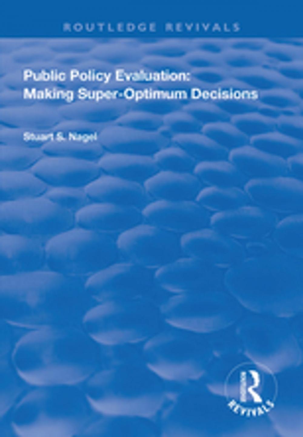 Big bigCover of Public Policy Evaluation