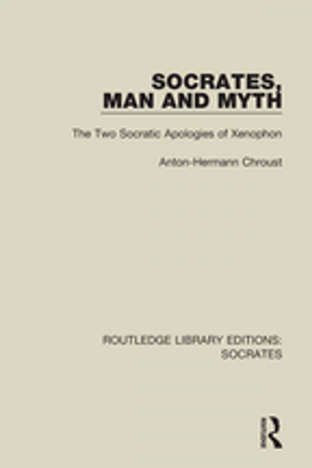 Big bigCover of Socrates, Man and Myth