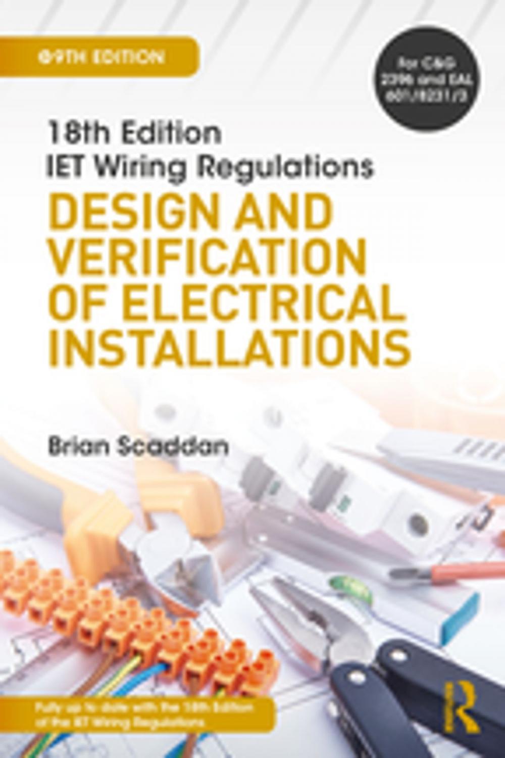 Big bigCover of IET Wiring Regulations: Design and Verification of Electrical Installations, 9th ed