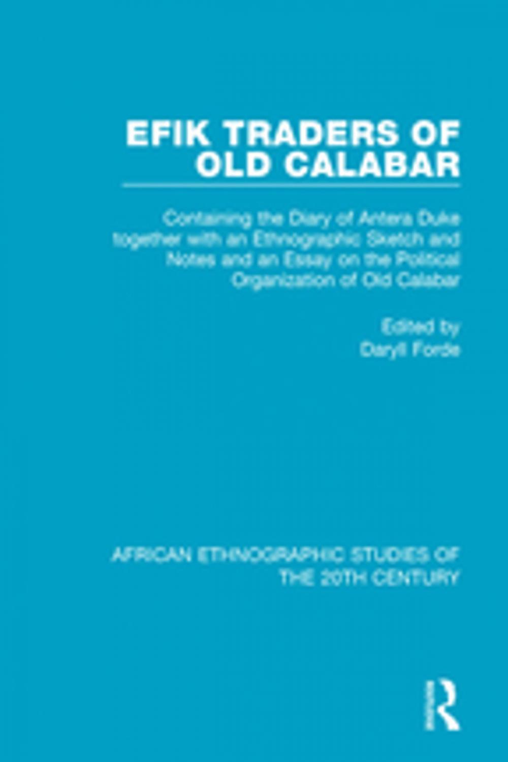 Big bigCover of Efik Traders of Old Calabar