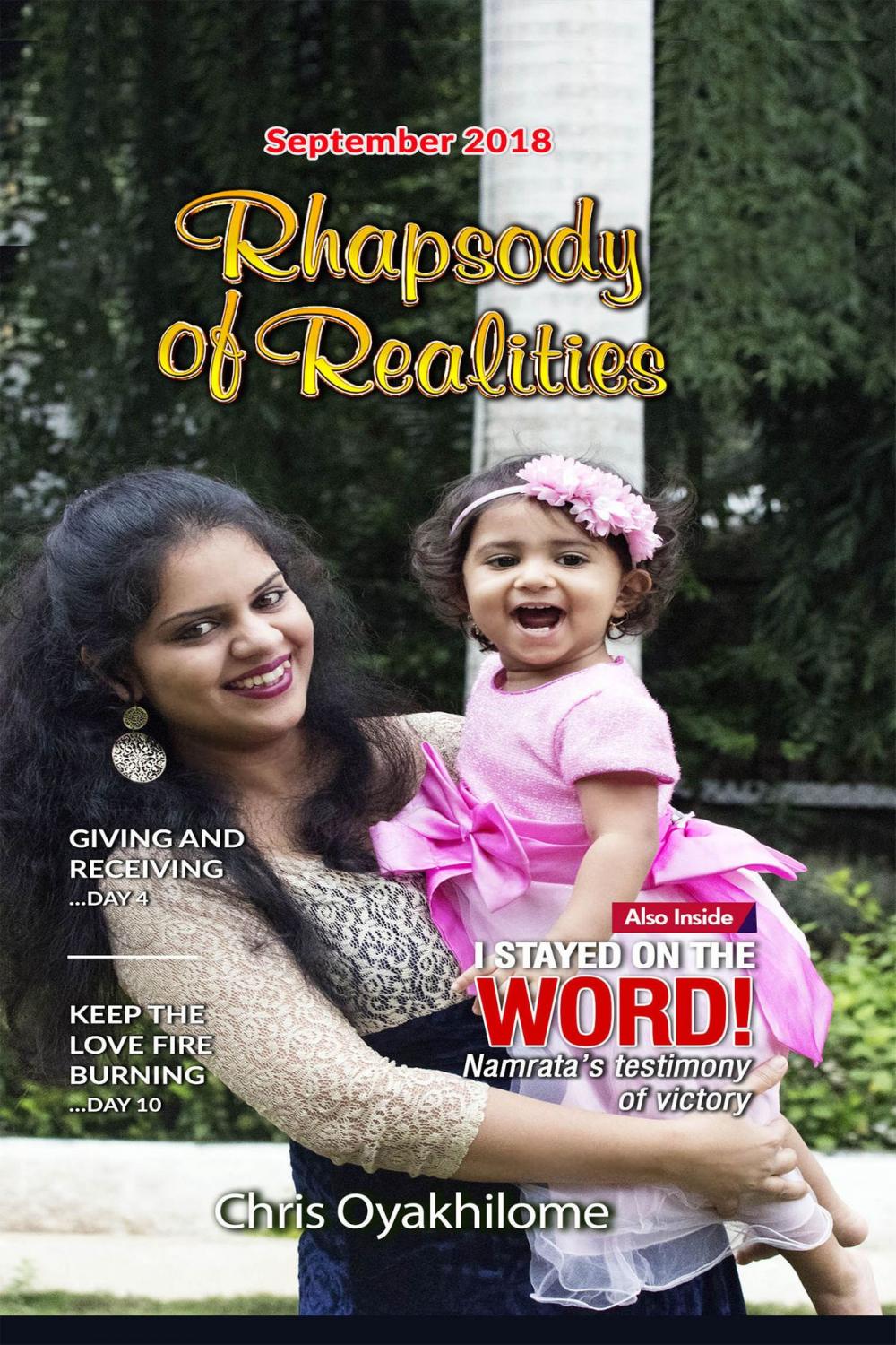 Big bigCover of Rhapsody of Realities September 2018 Edition