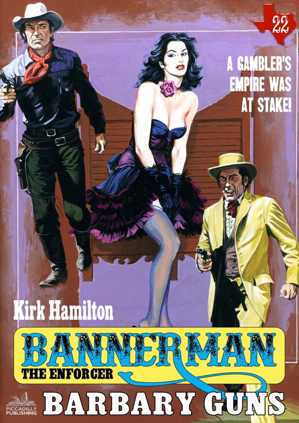 Big bigCover of Bannerman the Enforcer 22: Barbary Guns