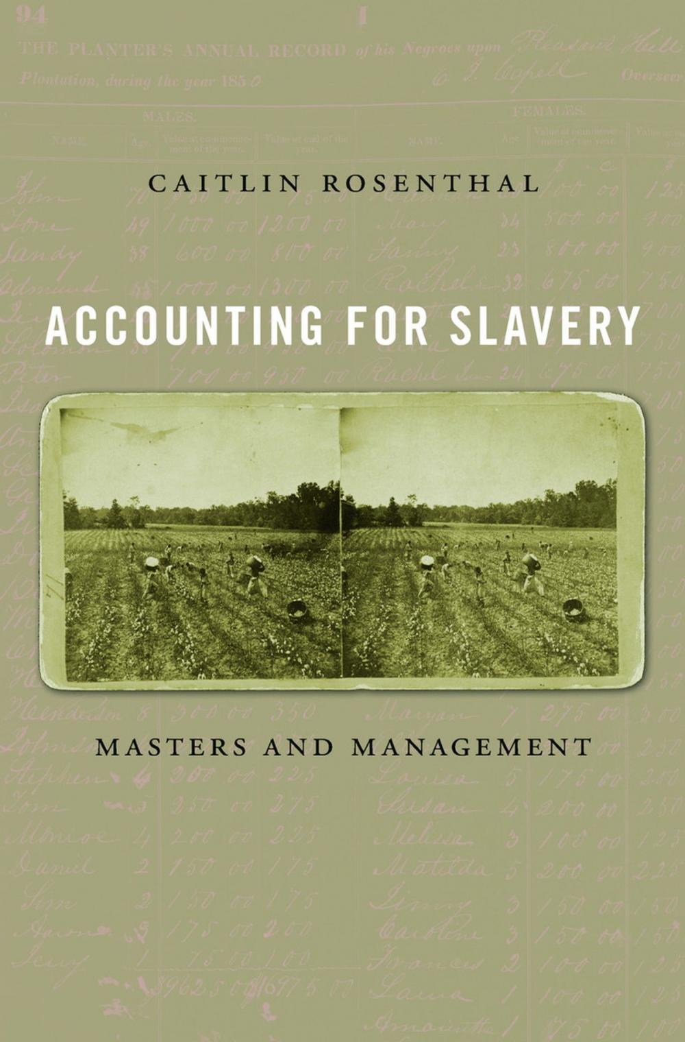 Big bigCover of Accounting for Slavery