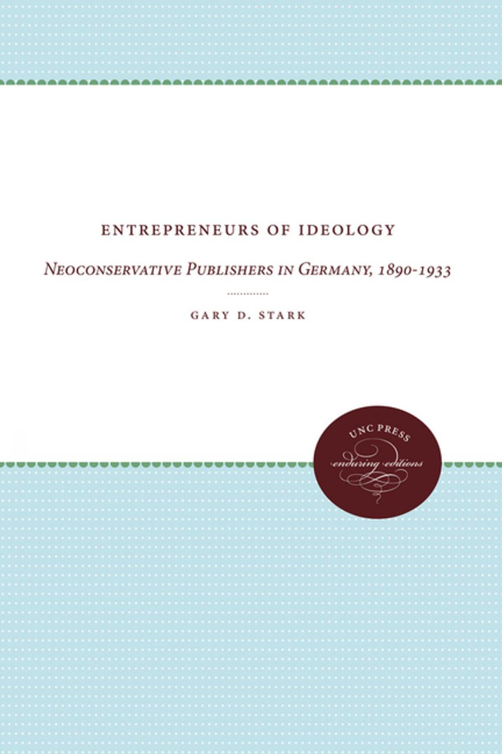 Big bigCover of Entrepreneurs of Ideology