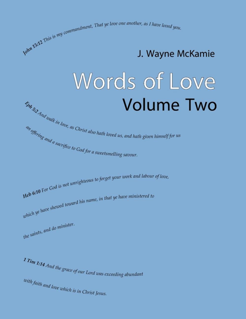 Big bigCover of Words of Love Volume Two