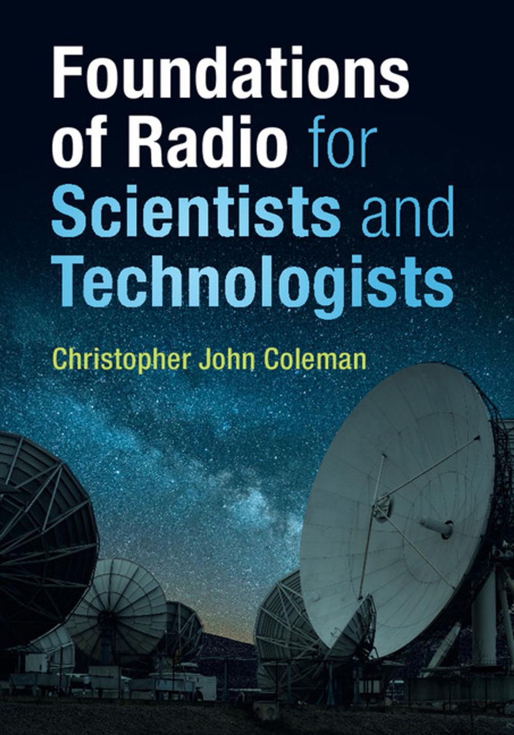 Big bigCover of Foundations of Radio for Scientists and Technologists