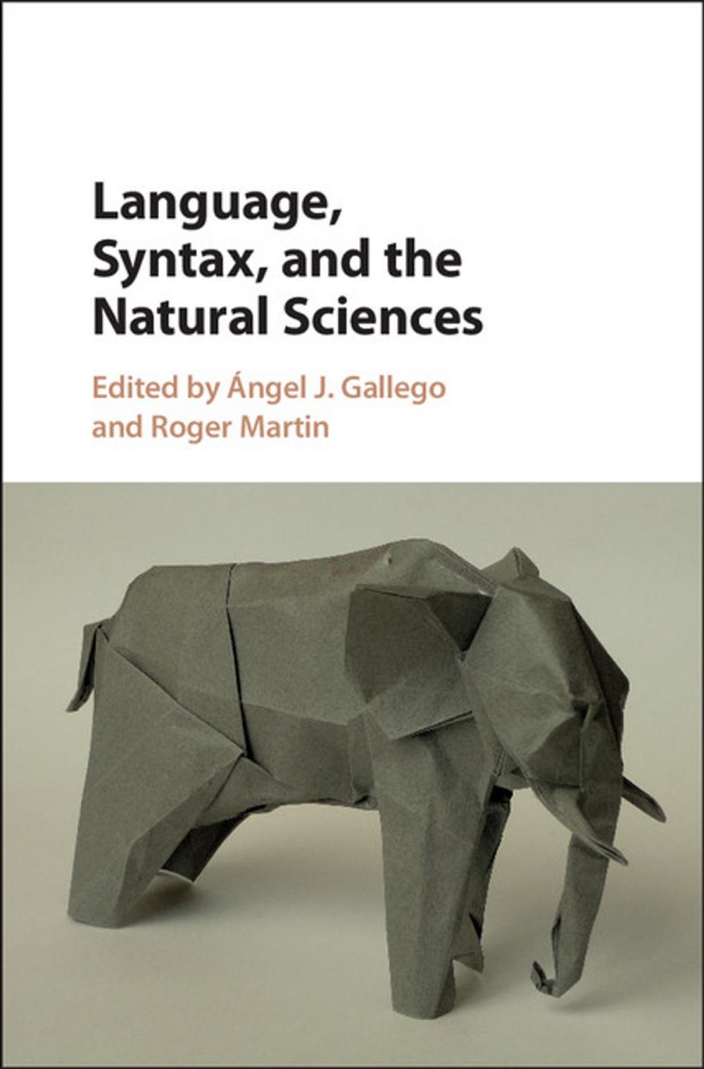 Big bigCover of Language, Syntax, and the Natural Sciences