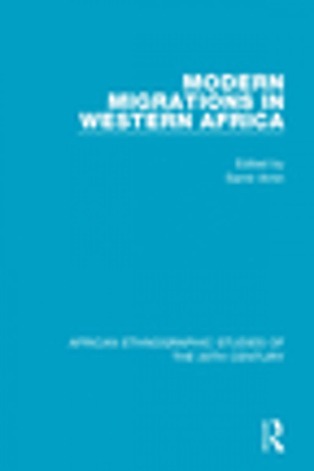 Big bigCover of Modern Migrations in Western Africa