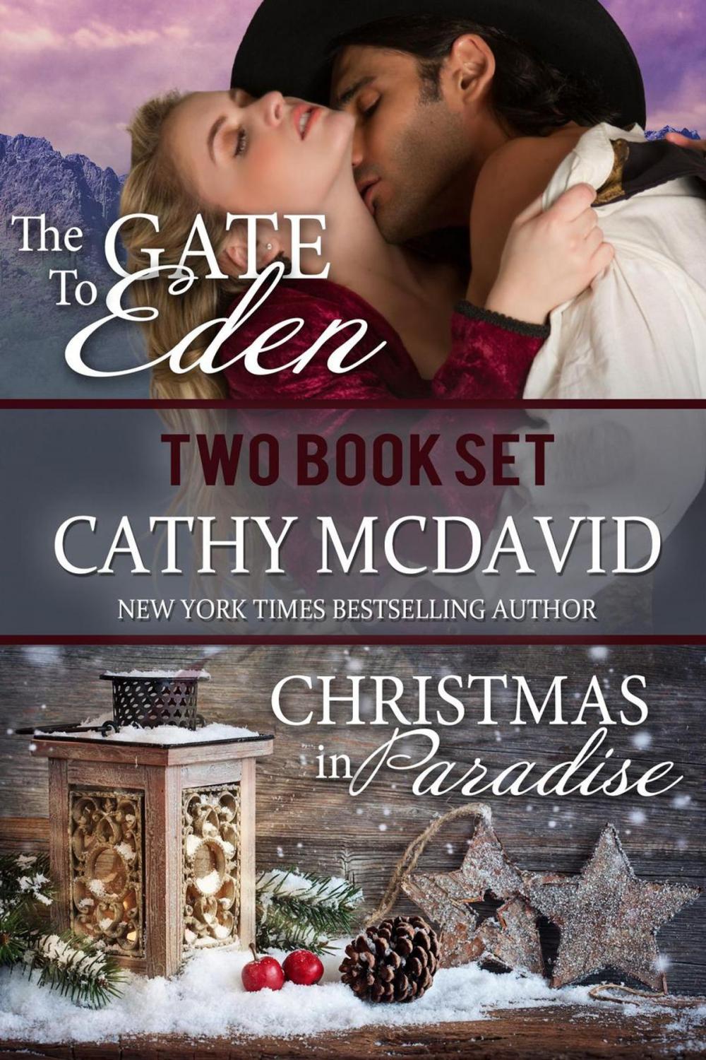 Big bigCover of Historical Western Romance Two Book Set: The Gate to Eden and Christmas in Paradise