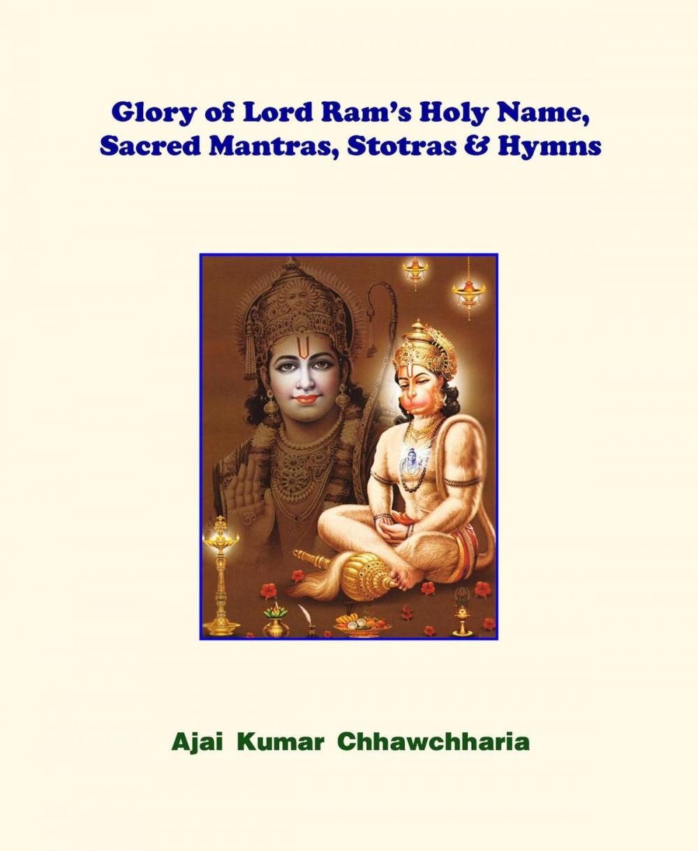 Big bigCover of Glory of Lord Ram’s Holy Name, Sacred Mantras, Stotras & Hymns