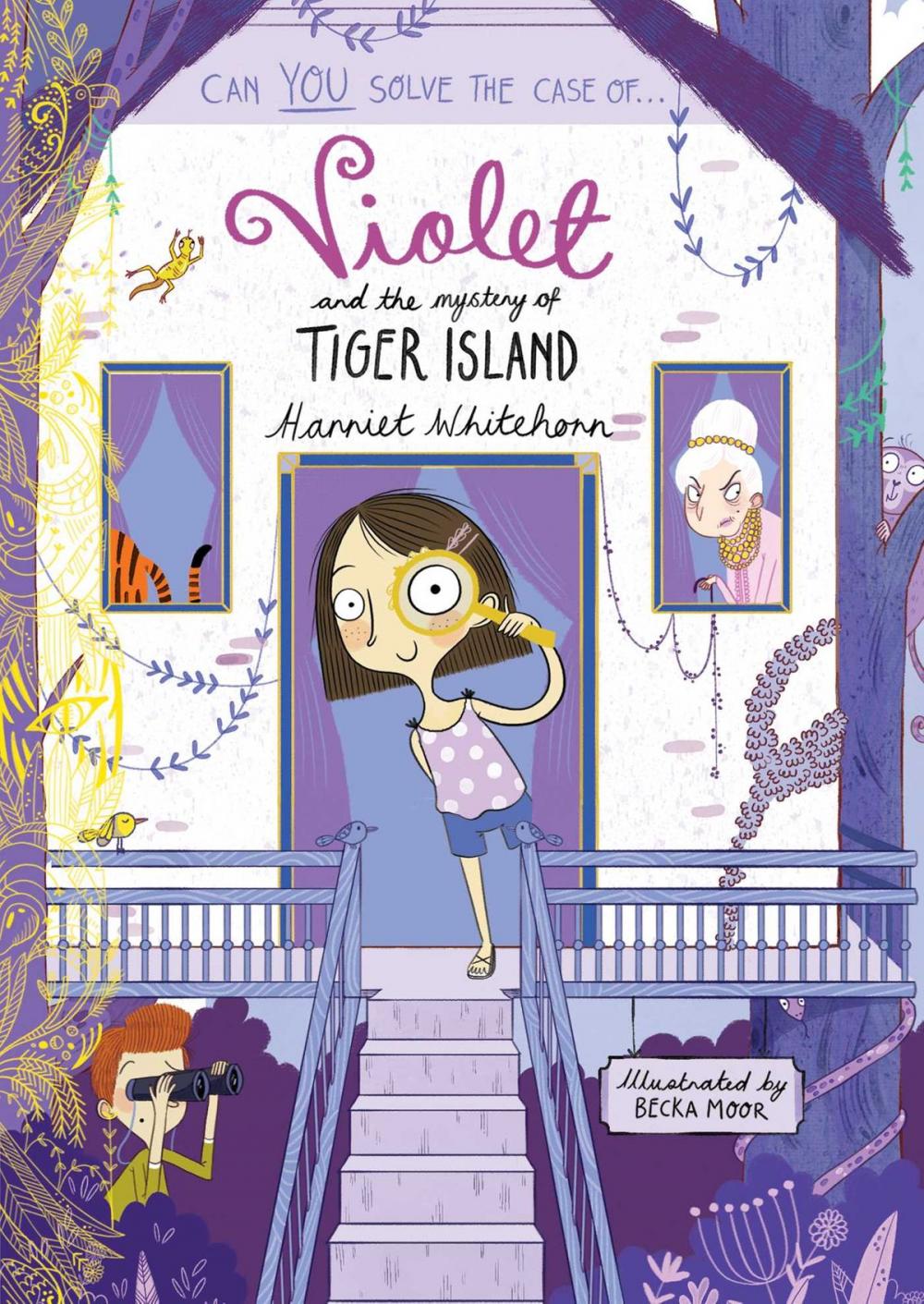 Big bigCover of Violet and the Mystery of Tiger Island