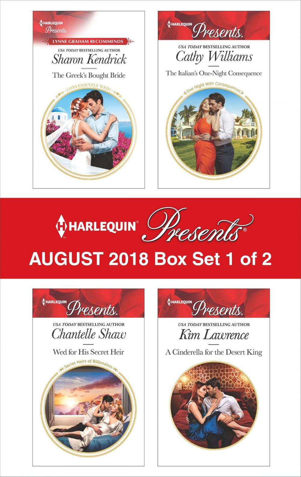 Big bigCover of Harlequin Presents August 2018 - Box Set 1 of 2