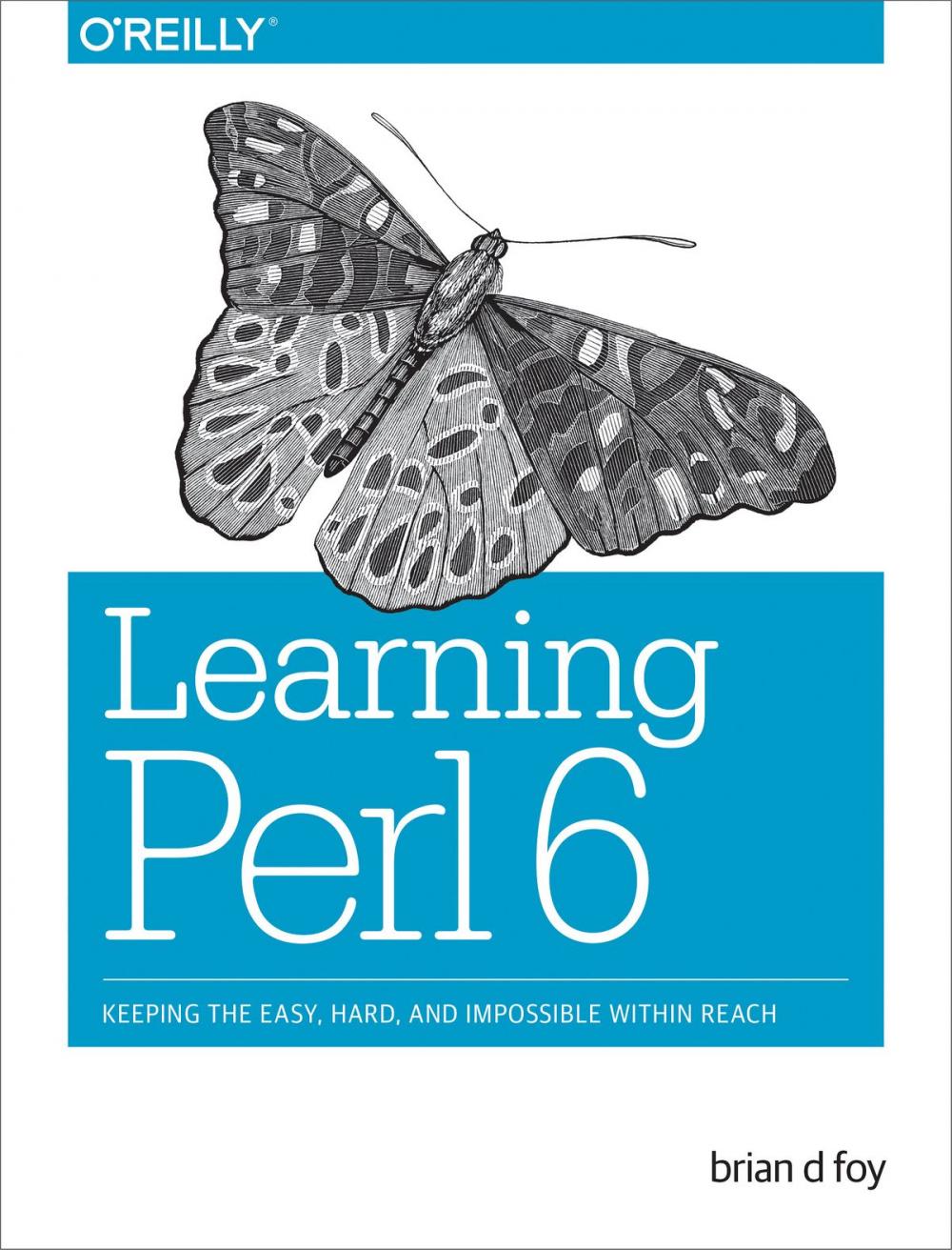 Big bigCover of Learning Perl 6