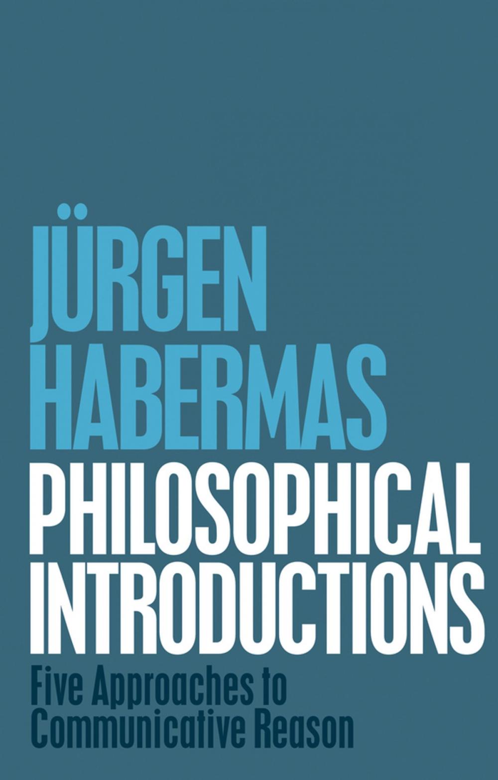 Big bigCover of Philosophical Introductions