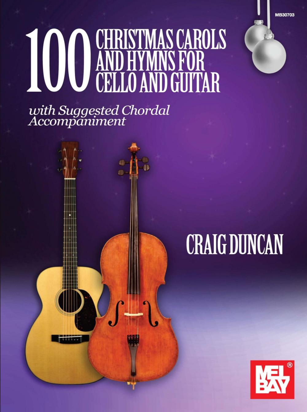 Big bigCover of 100 Christmas Carols and Hymns for Cello and Guitar