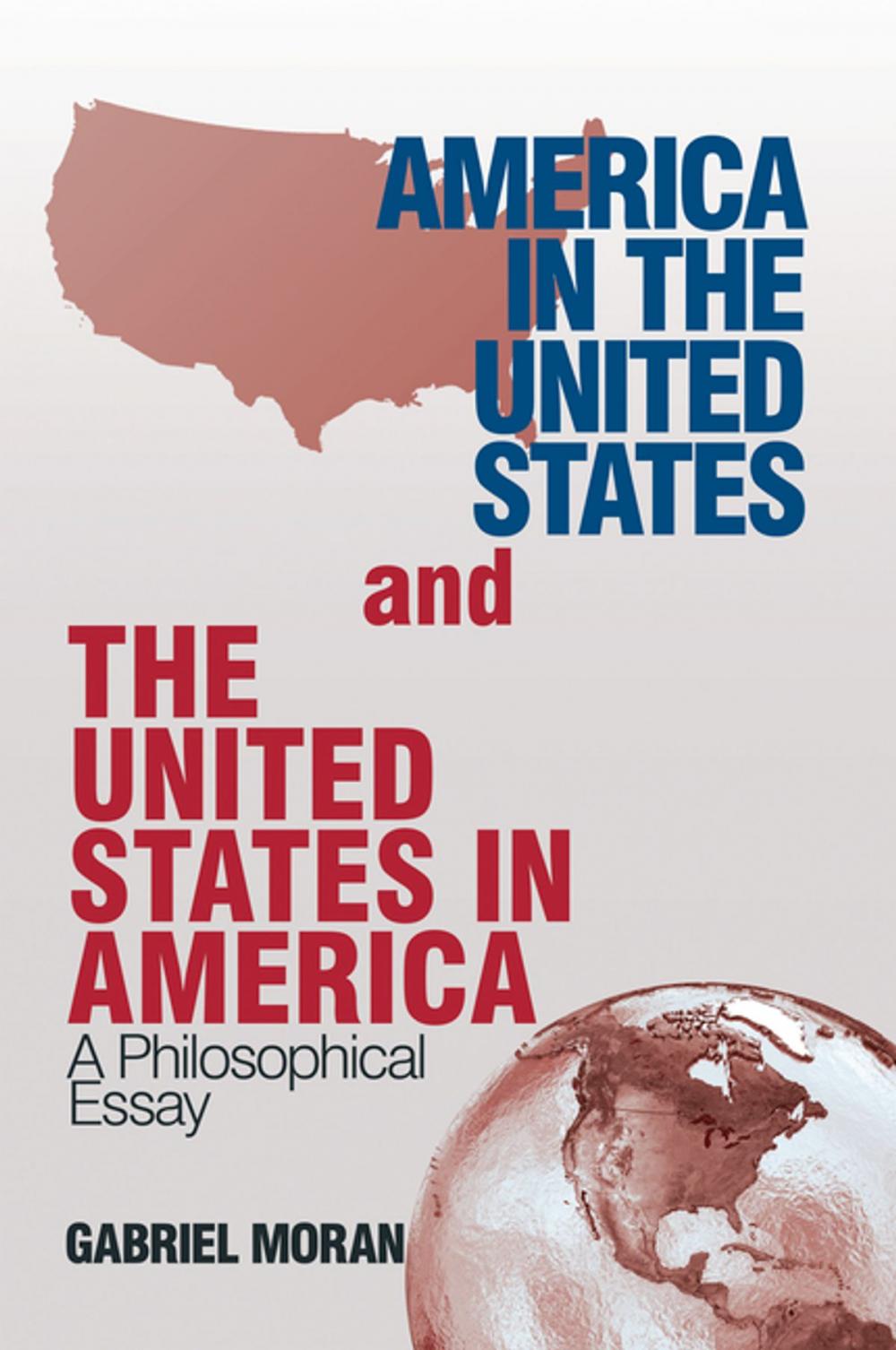 Big bigCover of America in the United States and the United States in America