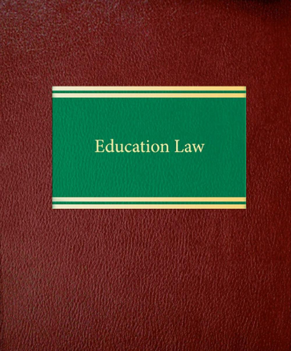 Big bigCover of Education Law