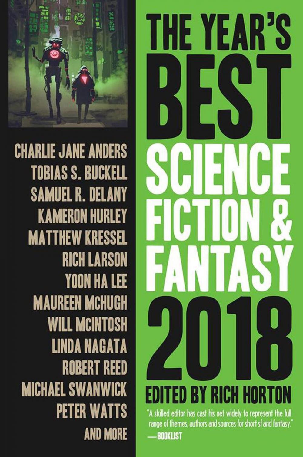 Big bigCover of The Year’s Best Science Fiction & Fantasy, 2018 Edition