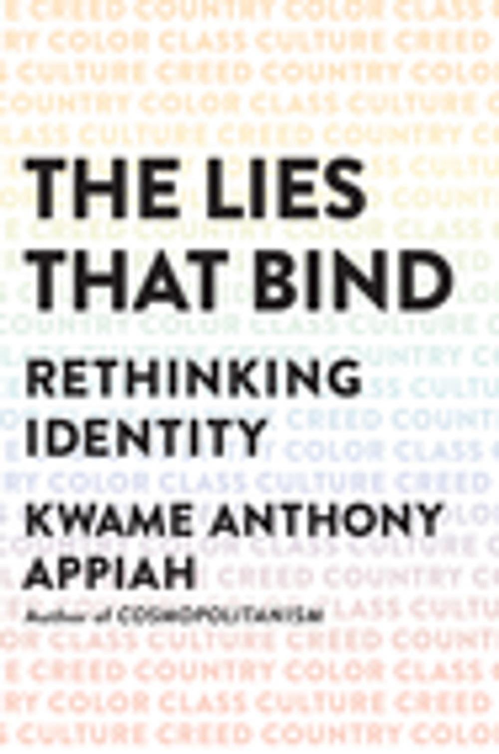 Big bigCover of The Lies That Bind: Rethinking Identity