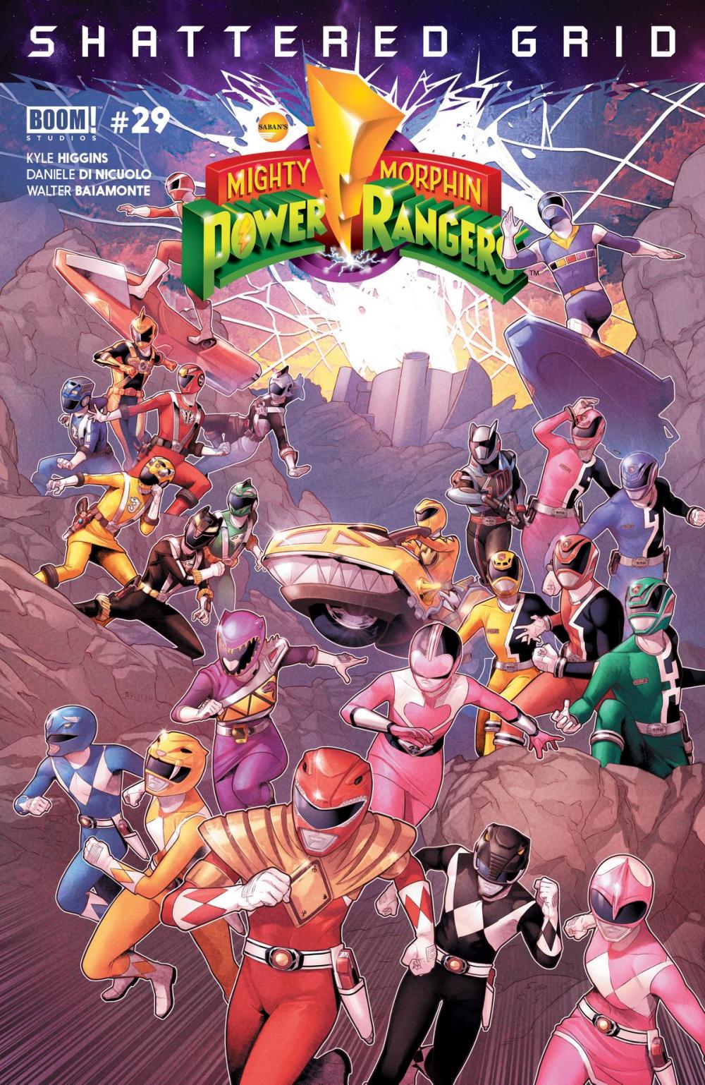 Big bigCover of Mighty Morphin Power Rangers #29