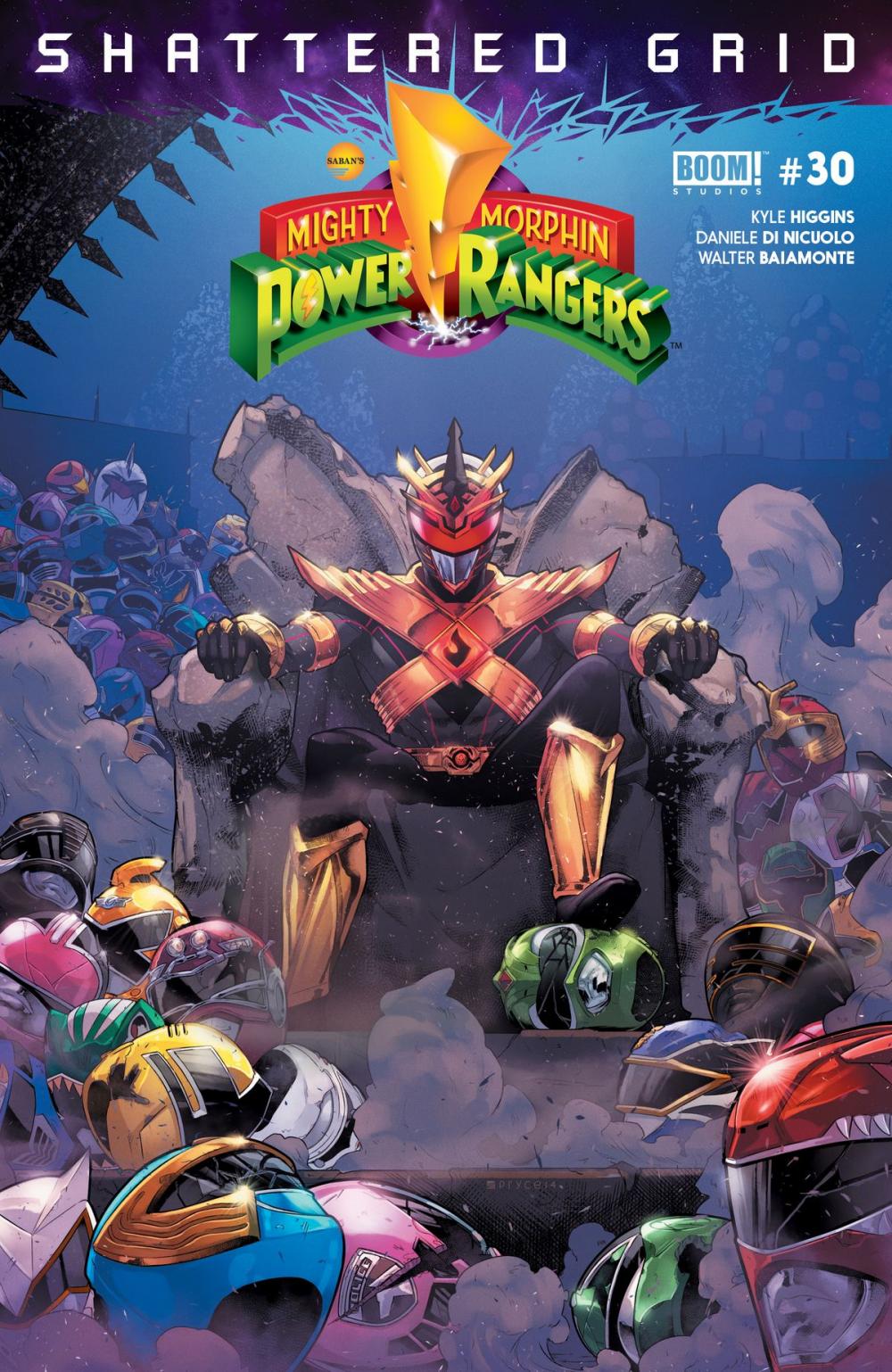 Big bigCover of Mighty Morphin Power Rangers #30