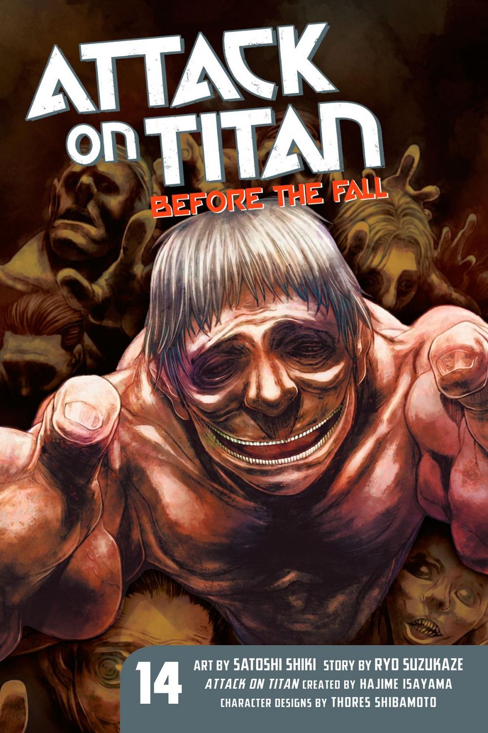 Big bigCover of Attack on Titan: Before the Fall 14