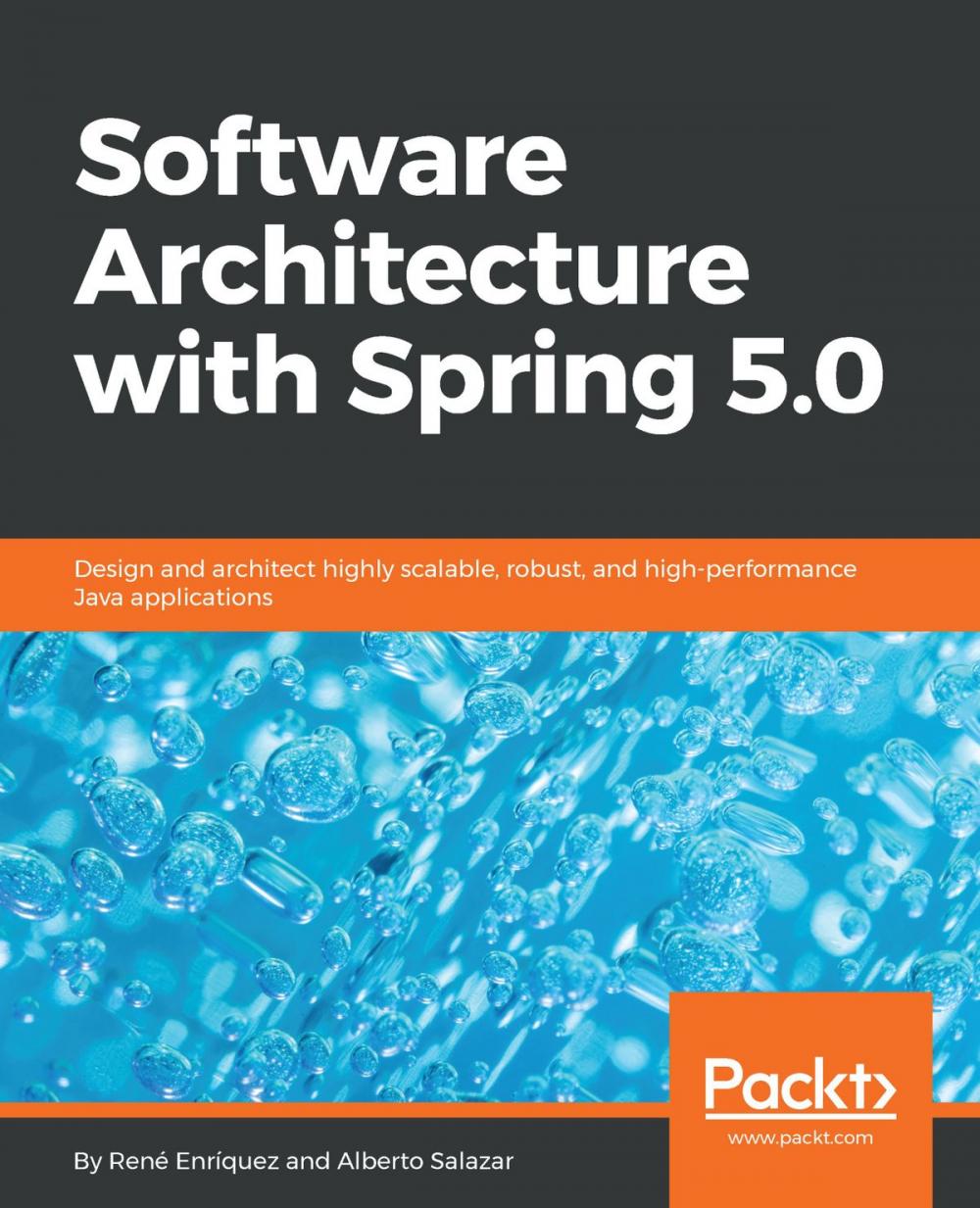 Big bigCover of Software Architecture with Spring 5.0