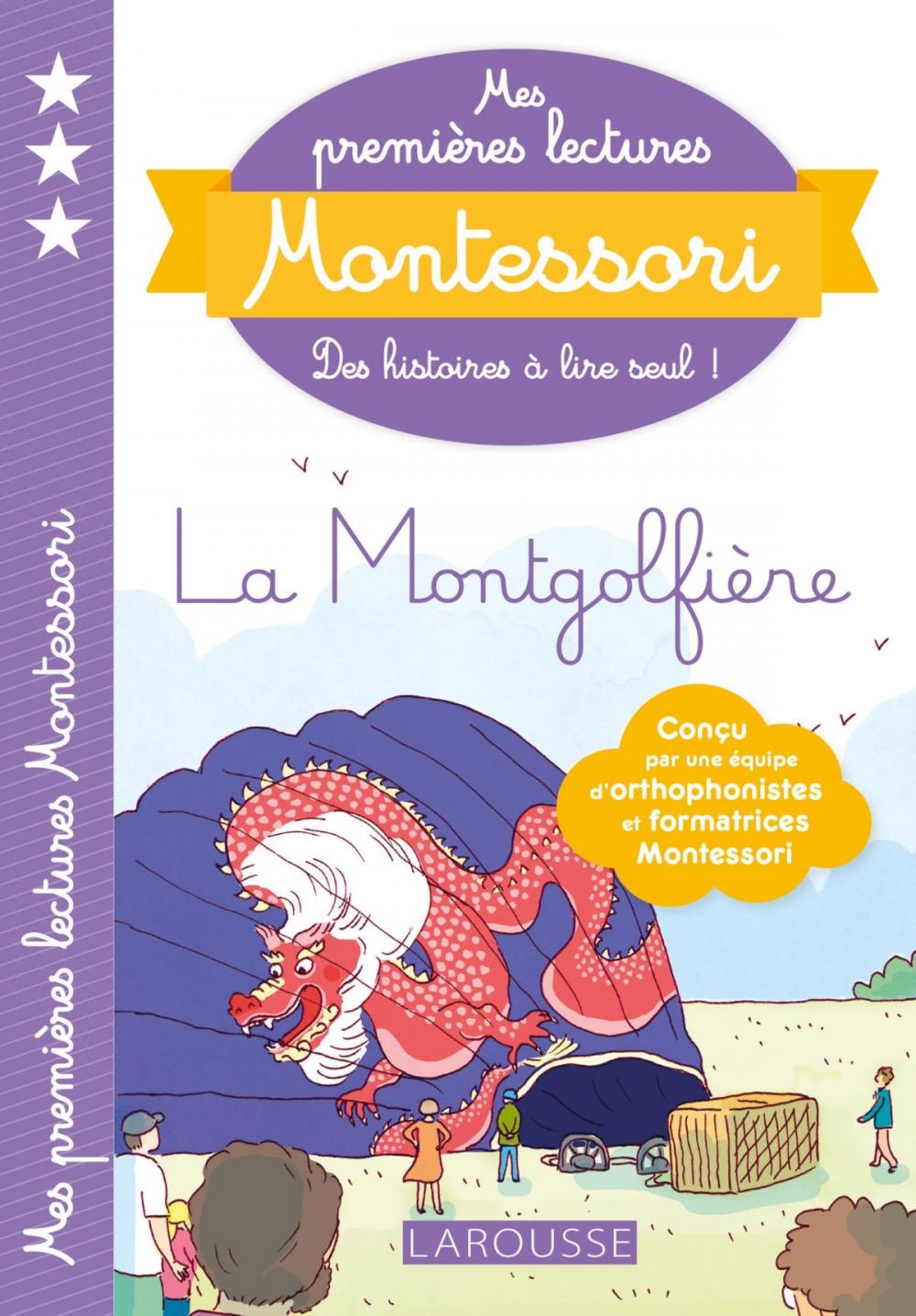 Big bigCover of Mes premières lectures Montessori, la montgolfière