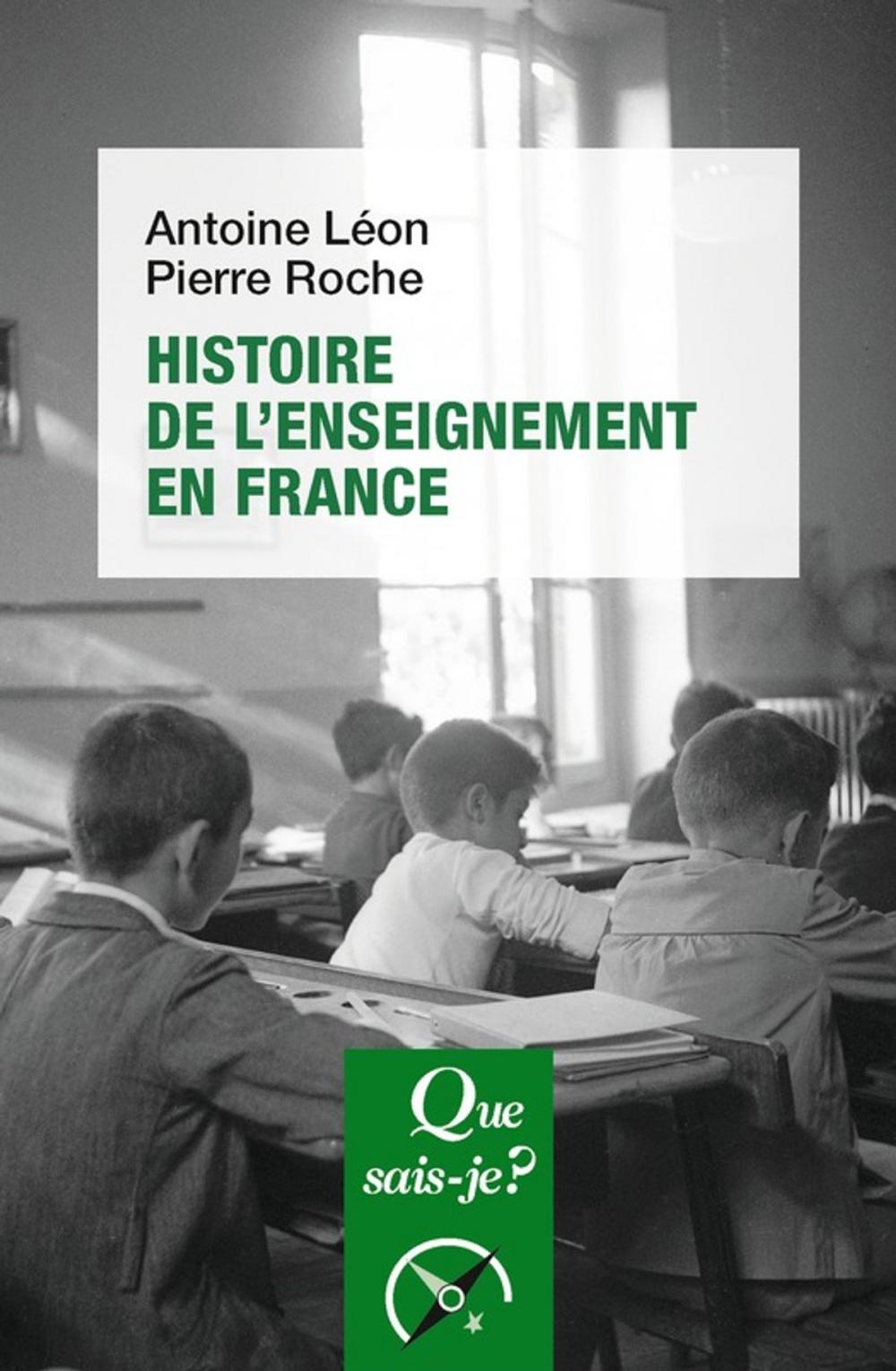 Big bigCover of Histoire de l'enseignement en France